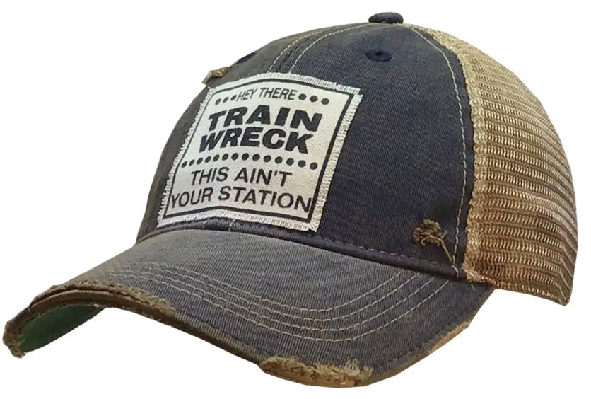 Distressed Trucker Cap