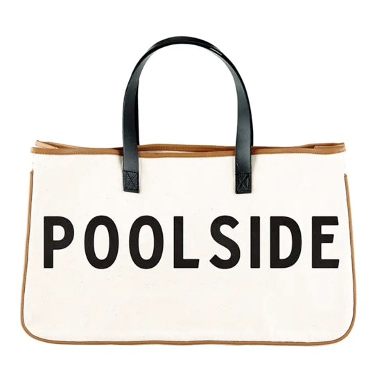 Canvas Tote - Poolside