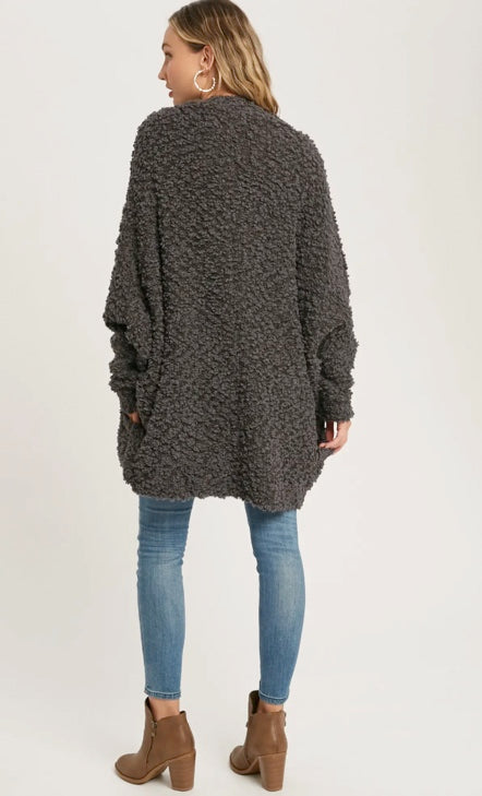 BOUCLE COMFY COCOON CARDIGAN