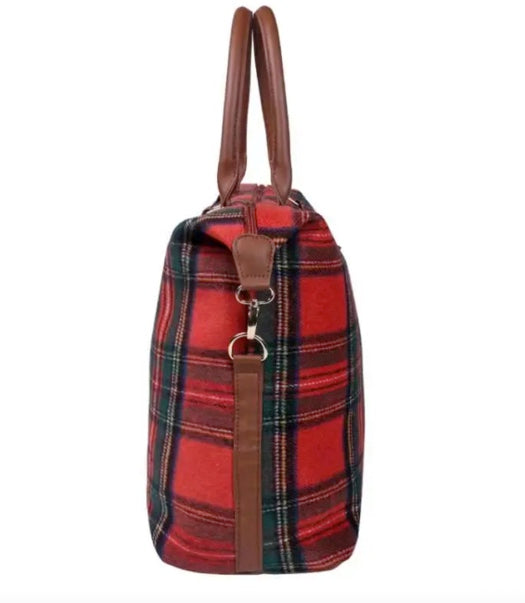 Tartan Plaid Weekender Bag