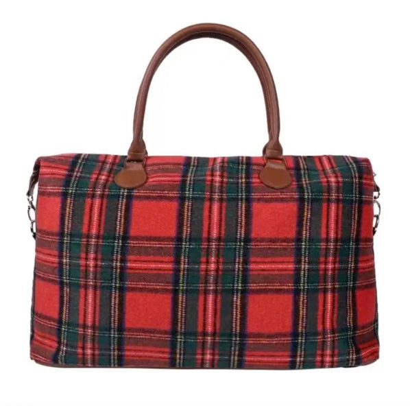 Tartan Plaid Weekender Bag