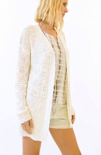 Mix Weaved Cardi