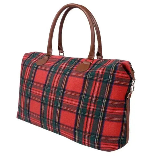 Tartan Plaid Weekender Bag