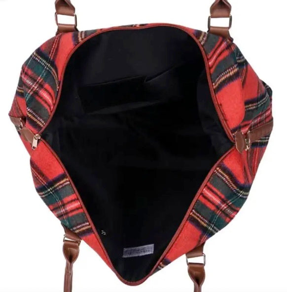 Tartan Plaid Weekender Bag