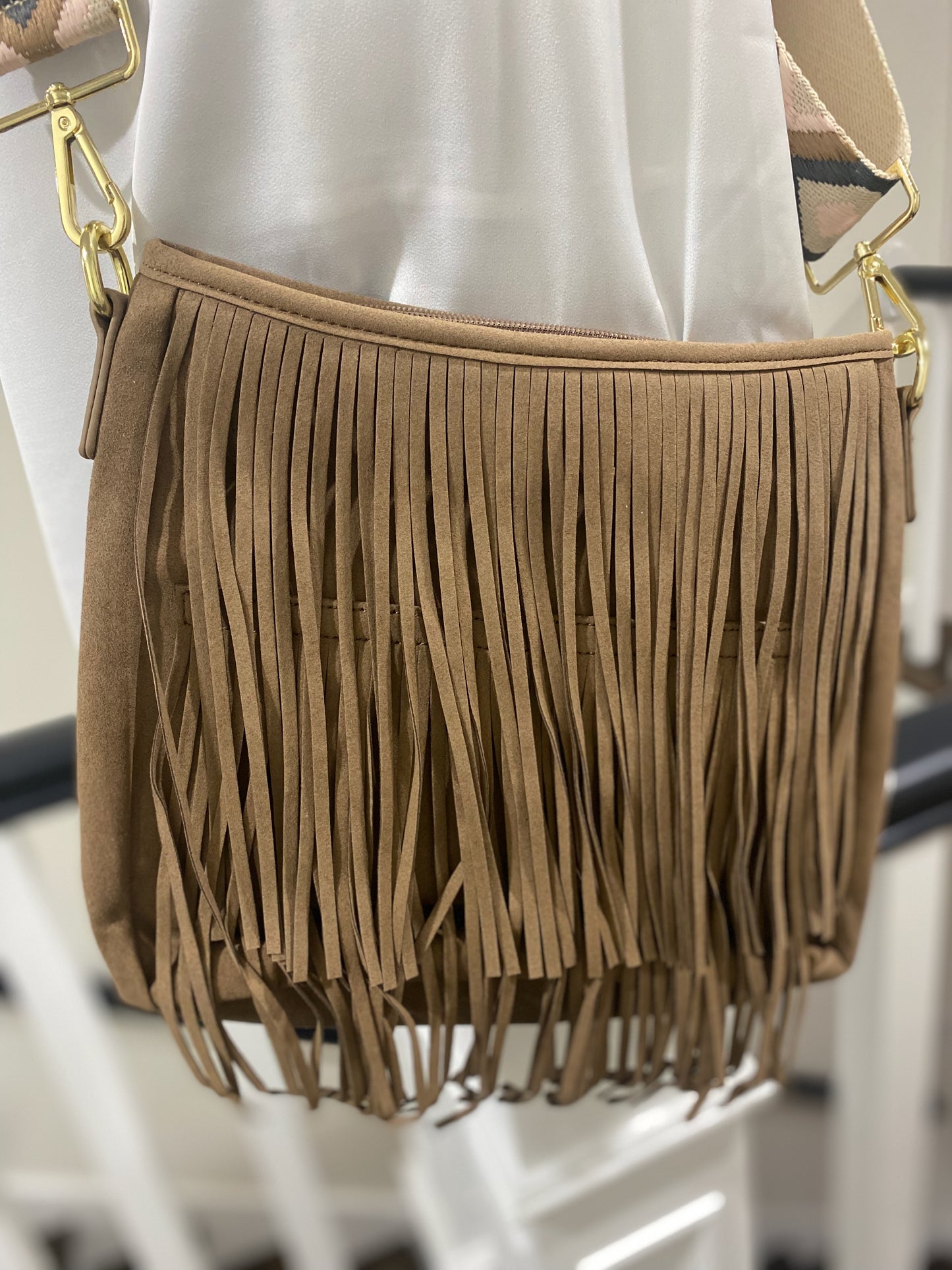 Fringe Hobo Bag