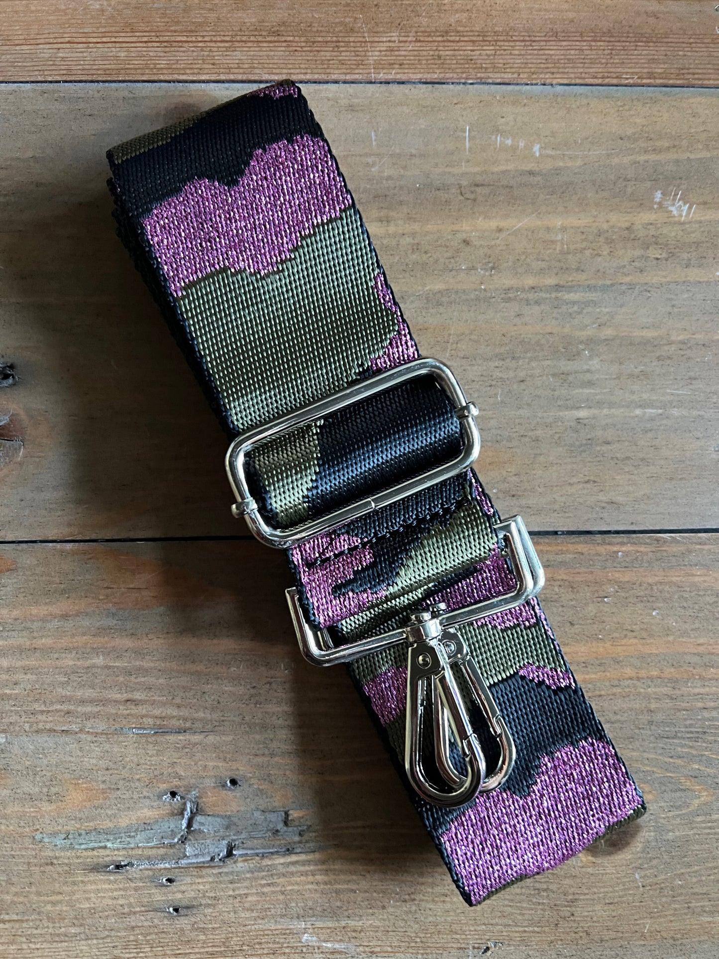 Guitar Strap - Silver Hardware